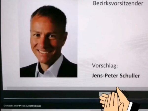 Bezirksvorsitzender Jens-Peter Schuller