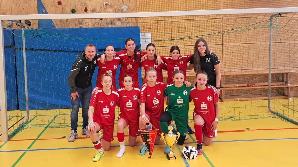 Hallenbezirksmeister C-Juniorinnen 1. FC Normannia Gmünd